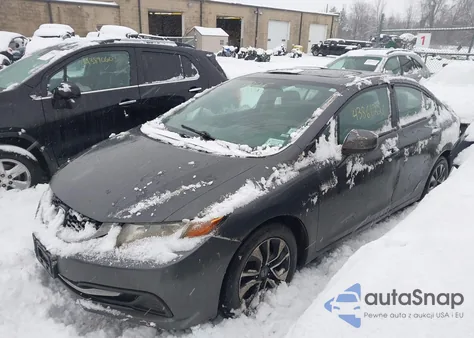 2013 Honda Civic Ex from USA, damaged, VIN 2HGFB2F84DH533761